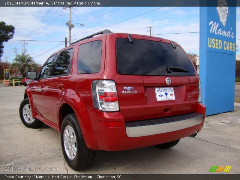 Sangria Red Metallic / Stone 2011 Mercury Mariner I4