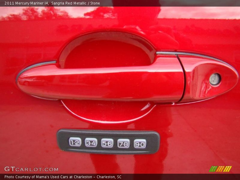 Sangria Red Metallic / Stone 2011 Mercury Mariner I4