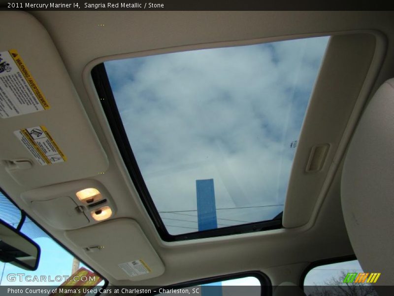 Sangria Red Metallic / Stone 2011 Mercury Mariner I4