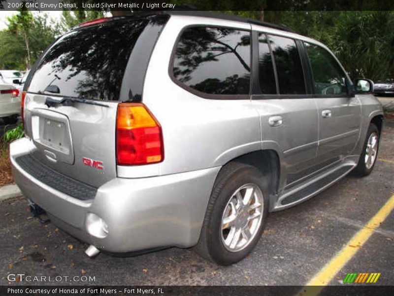 Liquid Silver Metallic / Light Gray 2006 GMC Envoy Denali