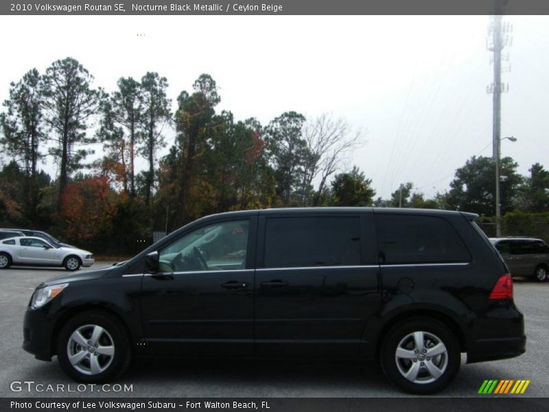 Nocturne Black Metallic / Ceylon Beige 2010 Volkswagen Routan SE