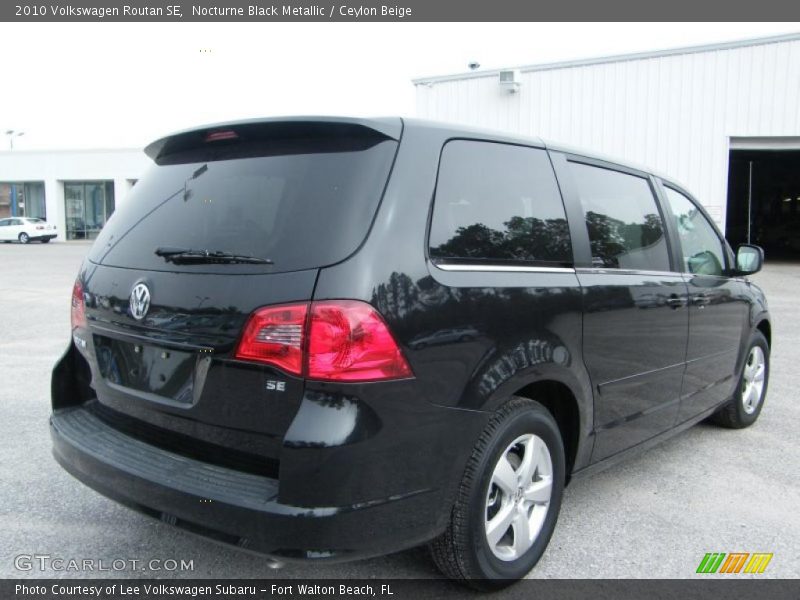 Nocturne Black Metallic / Ceylon Beige 2010 Volkswagen Routan SE