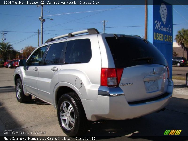 Sterling Silver Metallic / Charcoal Gray 2004 Mitsubishi Endeavor XLS
