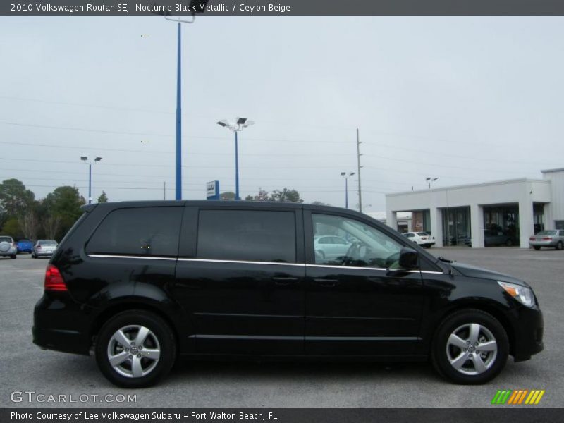 Nocturne Black Metallic / Ceylon Beige 2010 Volkswagen Routan SE
