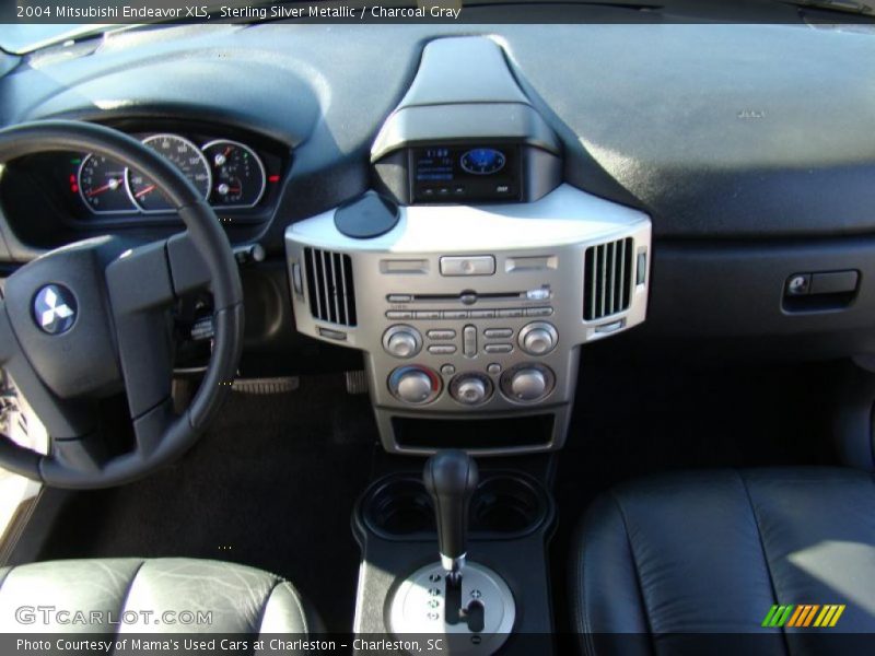Sterling Silver Metallic / Charcoal Gray 2004 Mitsubishi Endeavor XLS