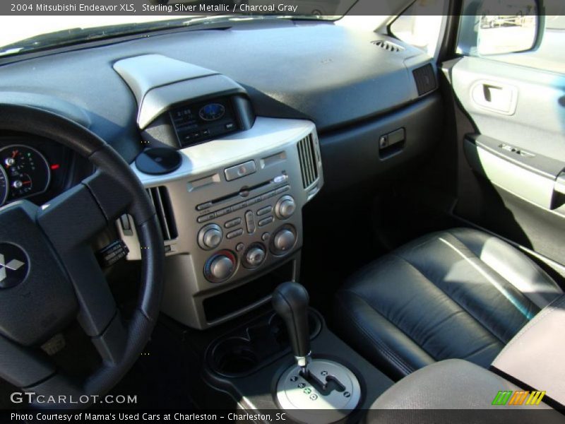 Sterling Silver Metallic / Charcoal Gray 2004 Mitsubishi Endeavor XLS