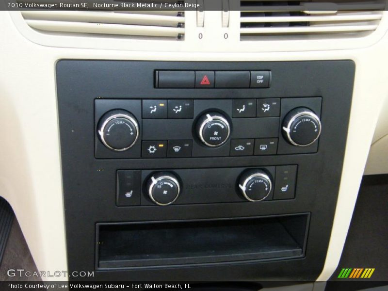 Controls of 2010 Routan SE