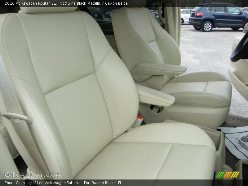 Nocturne Black Metallic / Ceylon Beige 2010 Volkswagen Routan SE