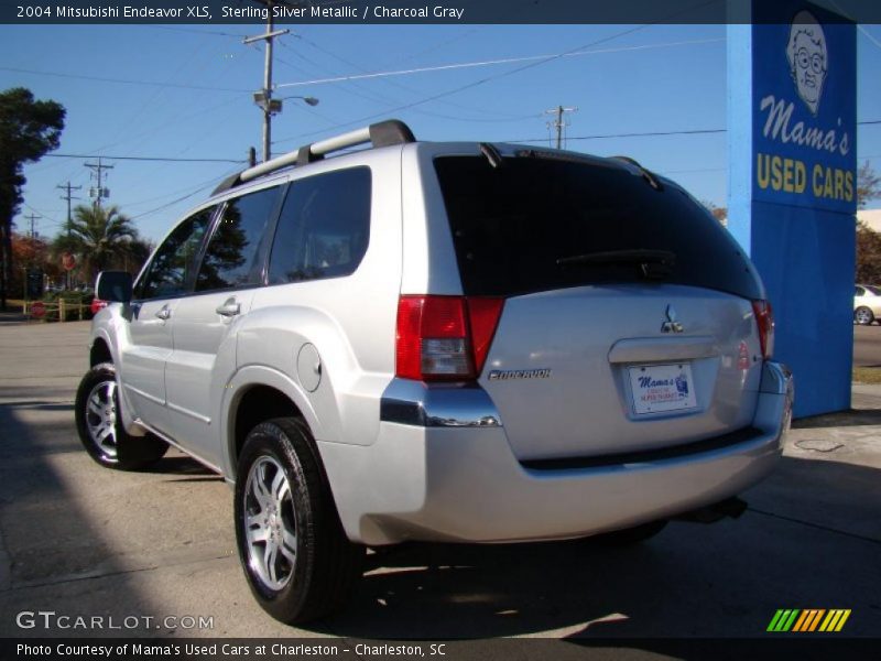 Sterling Silver Metallic / Charcoal Gray 2004 Mitsubishi Endeavor XLS