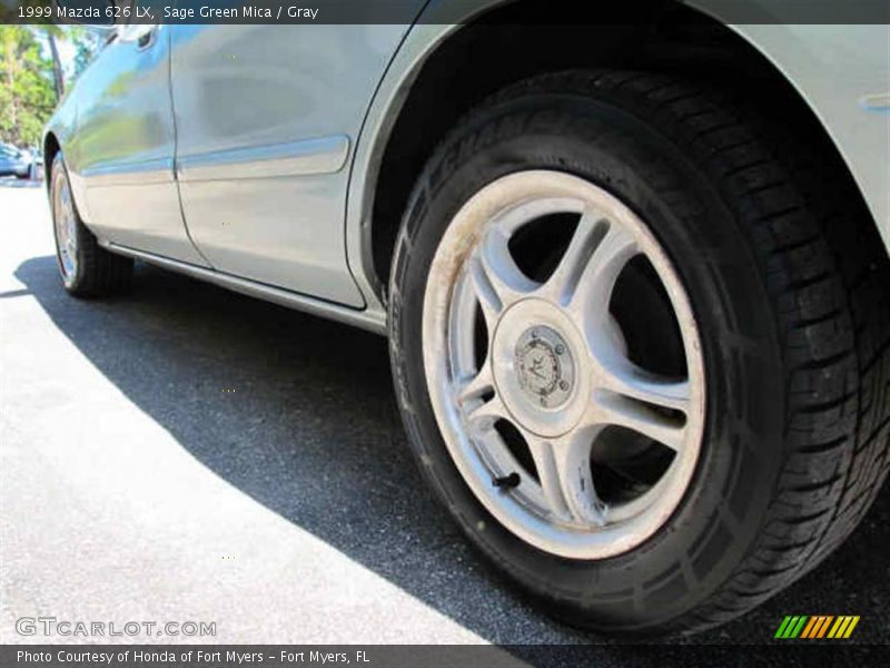 Sage Green Mica / Gray 1999 Mazda 626 LX