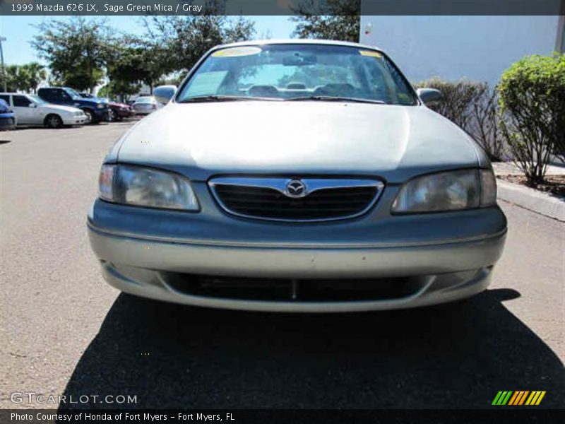 Sage Green Mica / Gray 1999 Mazda 626 LX