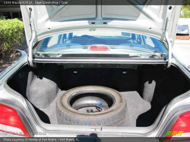 Sage Green Mica / Gray 1999 Mazda 626 LX