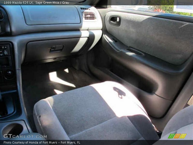 Sage Green Mica / Gray 1999 Mazda 626 LX