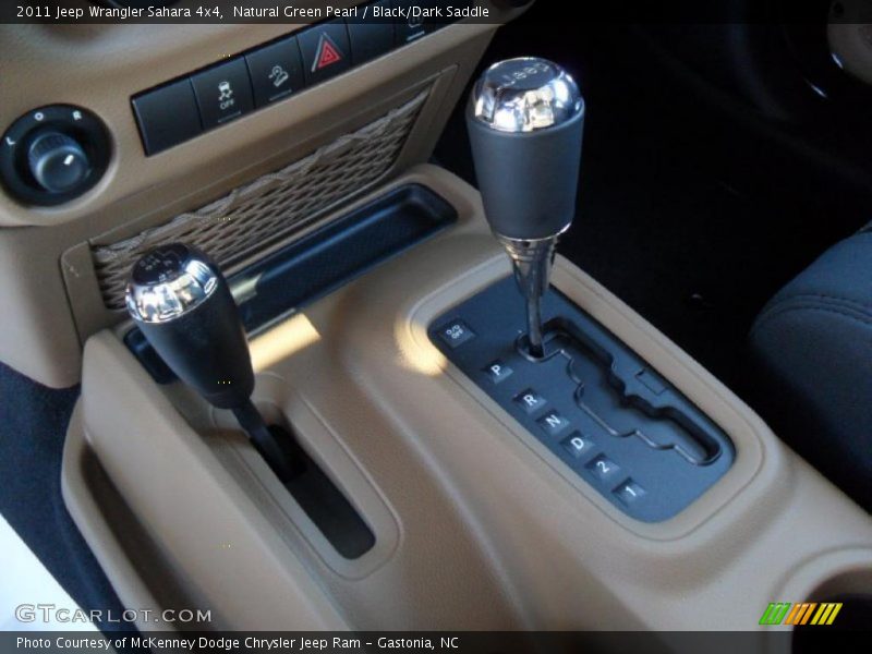 Natural Green Pearl / Black/Dark Saddle 2011 Jeep Wrangler Sahara 4x4