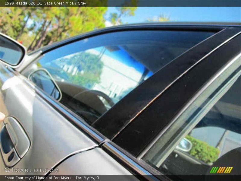 Sage Green Mica / Gray 1999 Mazda 626 LX