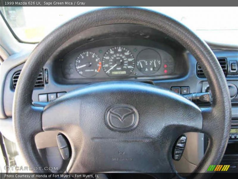 Sage Green Mica / Gray 1999 Mazda 626 LX