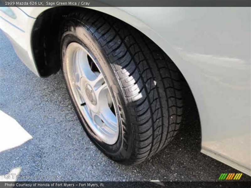 Sage Green Mica / Gray 1999 Mazda 626 LX