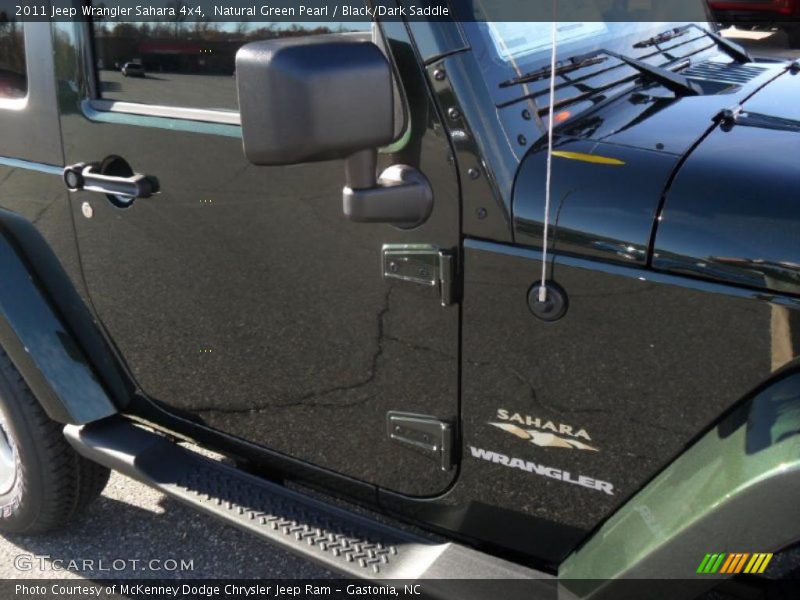 Natural Green Pearl / Black/Dark Saddle 2011 Jeep Wrangler Sahara 4x4
