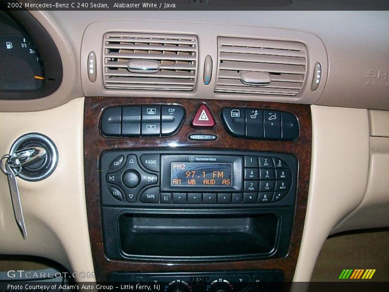 Alabaster White / Java 2002 Mercedes-Benz C 240 Sedan