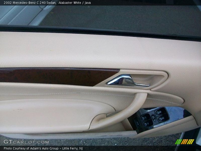Alabaster White / Java 2002 Mercedes-Benz C 240 Sedan