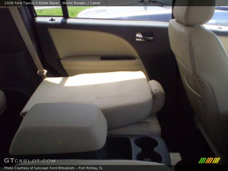 Merlot Metallic / Camel 2008 Ford Taurus X Eddie Bauer