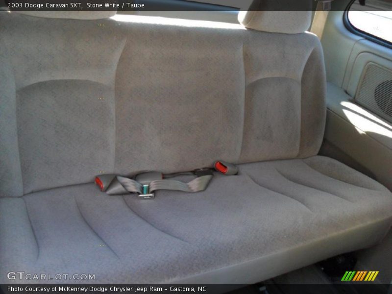 Stone White / Taupe 2003 Dodge Caravan SXT