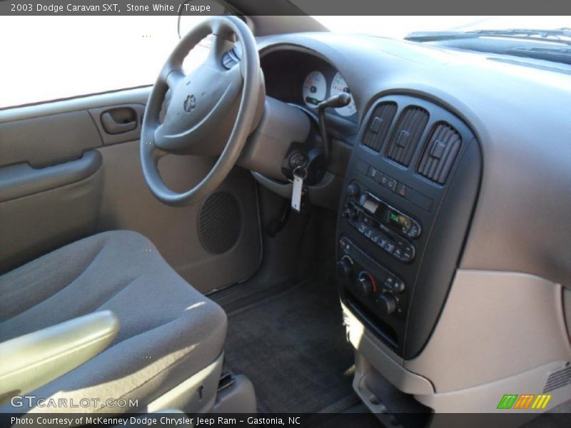 Dashboard of 2003 Caravan SXT