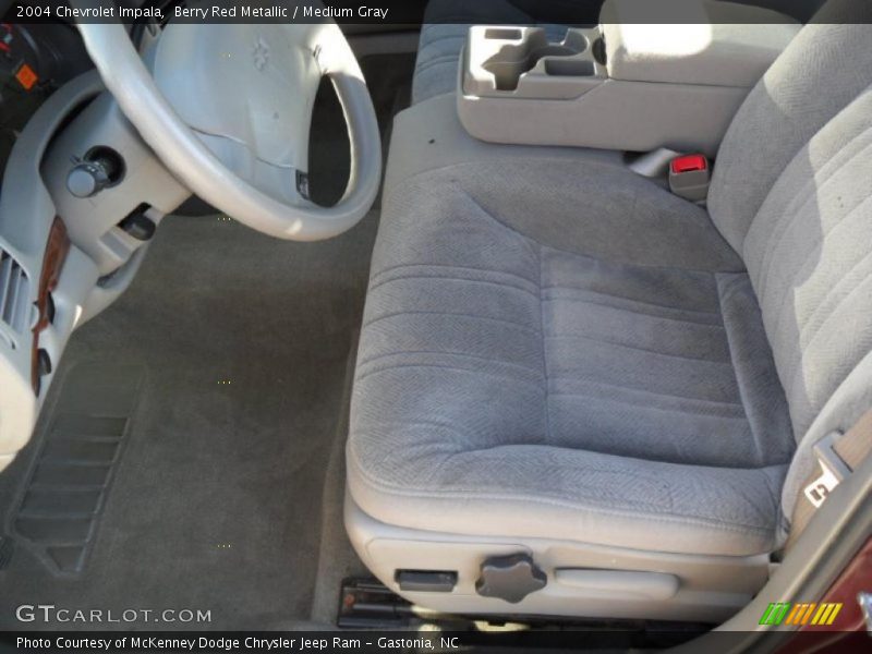 Berry Red Metallic / Medium Gray 2004 Chevrolet Impala