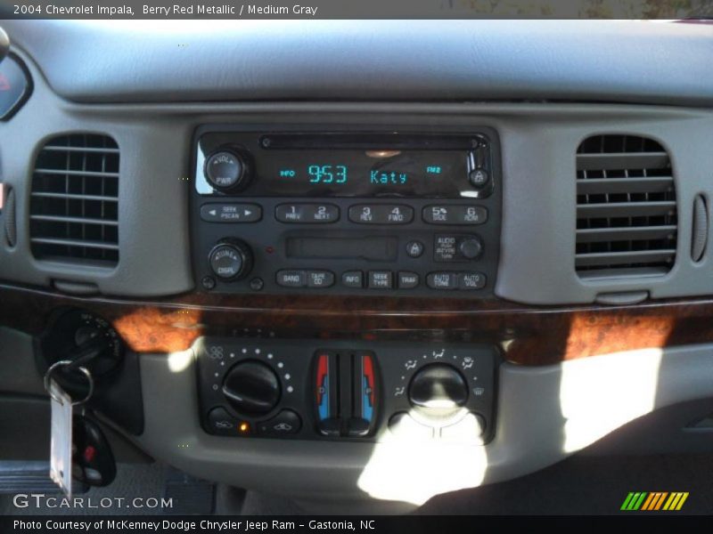 Berry Red Metallic / Medium Gray 2004 Chevrolet Impala