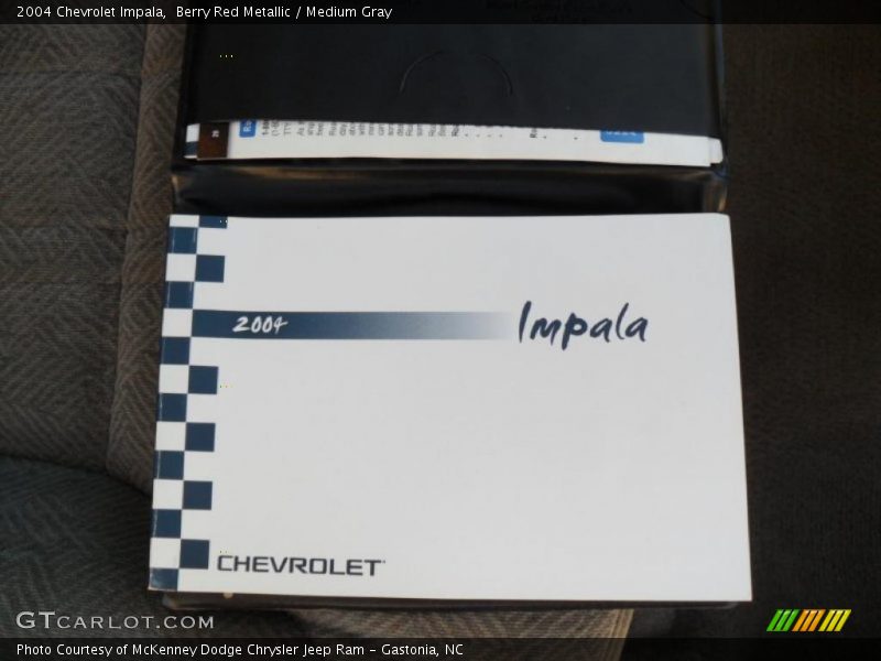 Berry Red Metallic / Medium Gray 2004 Chevrolet Impala
