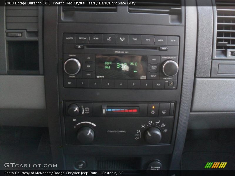 Inferno Red Crystal Pearl / Dark/Light Slate Gray 2008 Dodge Durango SXT