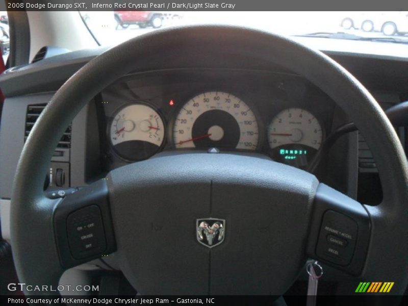 Inferno Red Crystal Pearl / Dark/Light Slate Gray 2008 Dodge Durango SXT