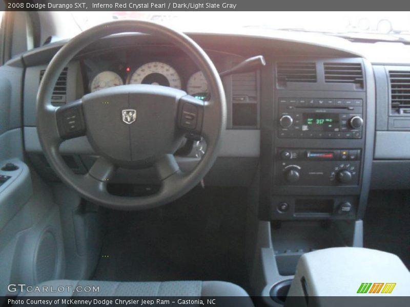 Inferno Red Crystal Pearl / Dark/Light Slate Gray 2008 Dodge Durango SXT