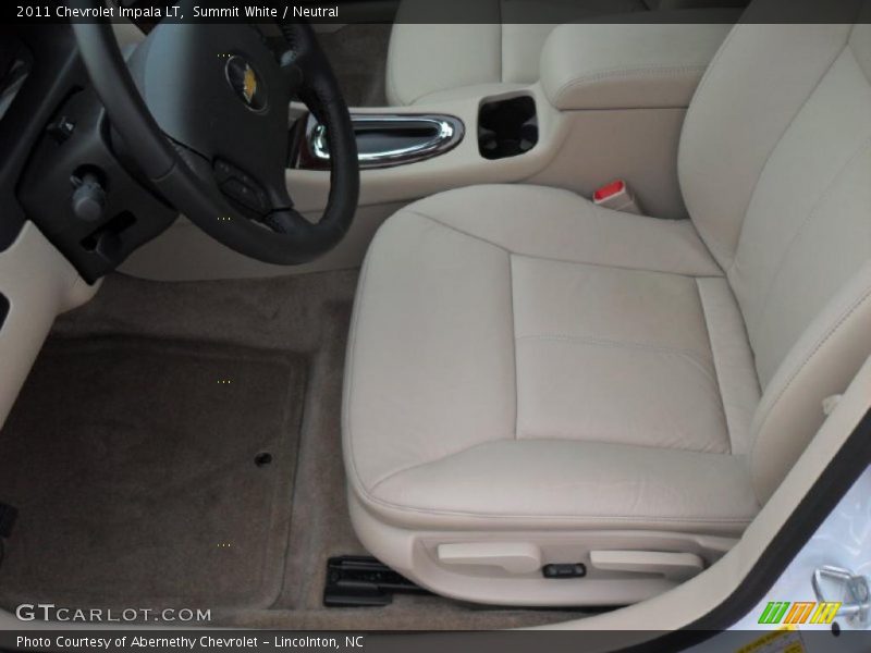 Summit White / Neutral 2011 Chevrolet Impala LT