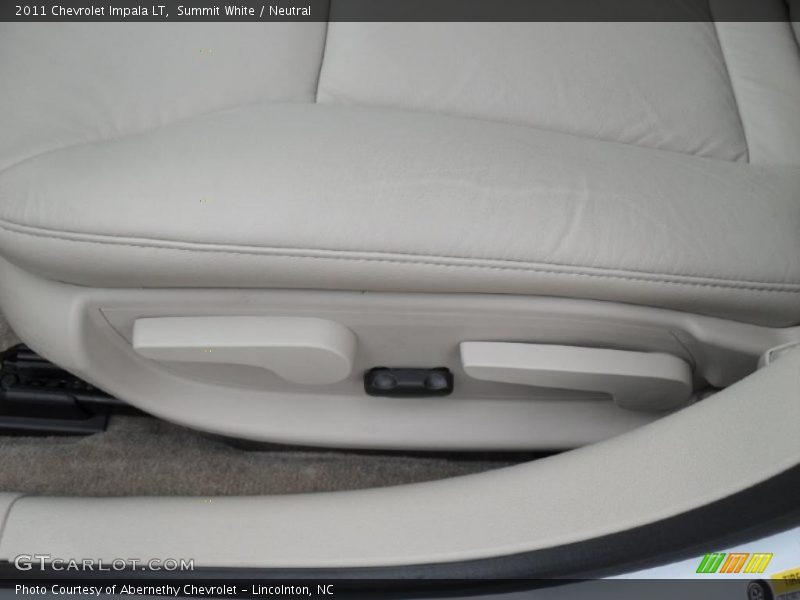 Summit White / Neutral 2011 Chevrolet Impala LT
