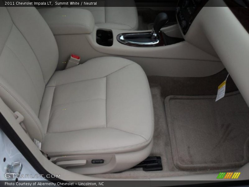 Summit White / Neutral 2011 Chevrolet Impala LT