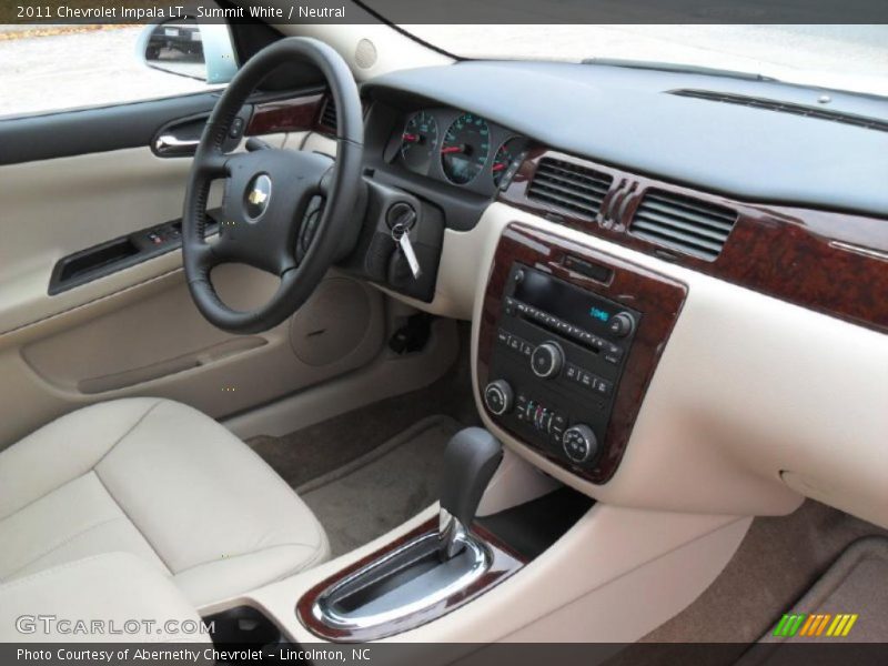 Summit White / Neutral 2011 Chevrolet Impala LT