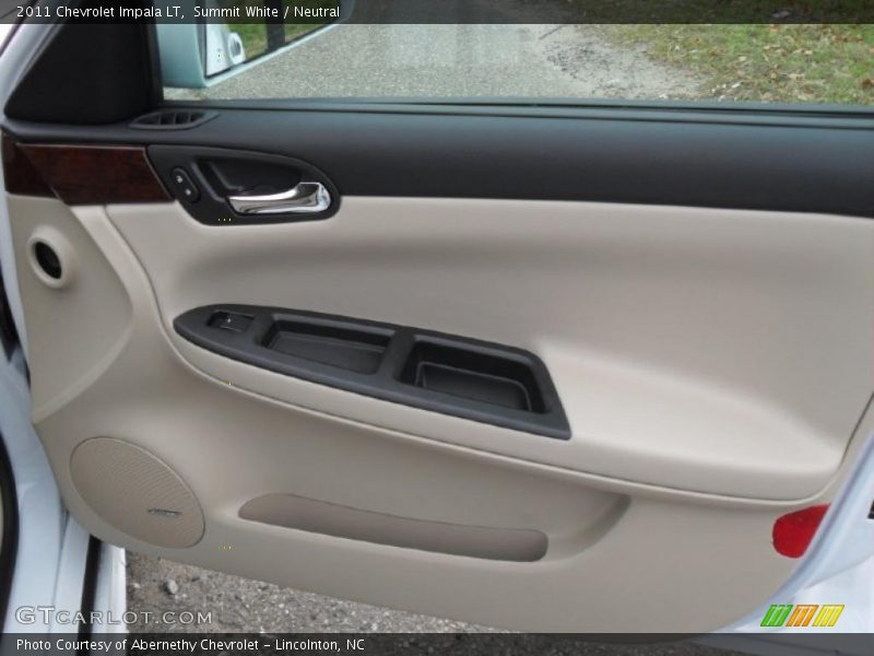 Summit White / Neutral 2011 Chevrolet Impala LT