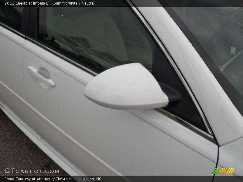 Summit White / Neutral 2011 Chevrolet Impala LT
