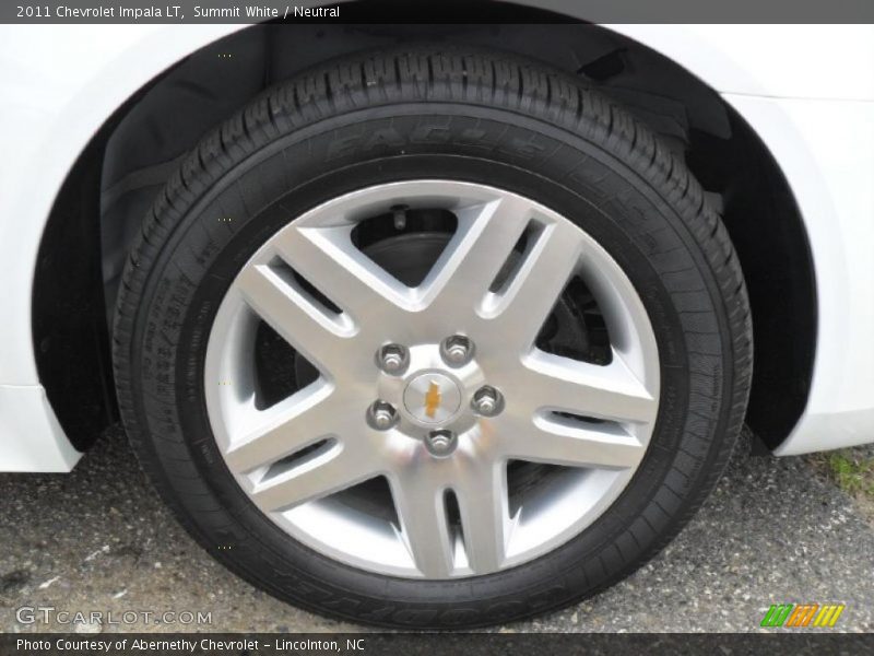 Summit White / Neutral 2011 Chevrolet Impala LT