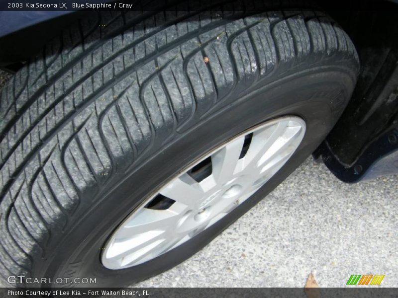 Blue Sapphire / Gray 2003 Kia Sedona LX