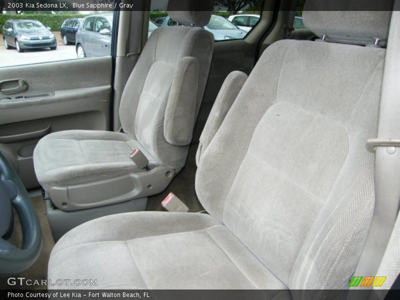 Blue Sapphire / Gray 2003 Kia Sedona LX