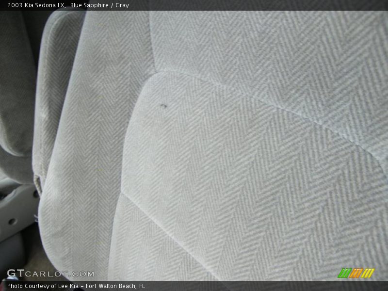 Blue Sapphire / Gray 2003 Kia Sedona LX