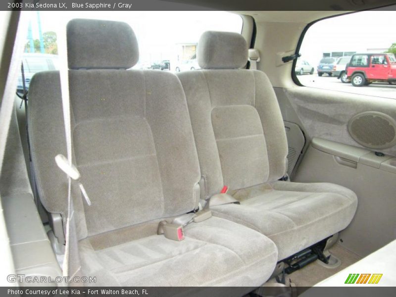 Blue Sapphire / Gray 2003 Kia Sedona LX