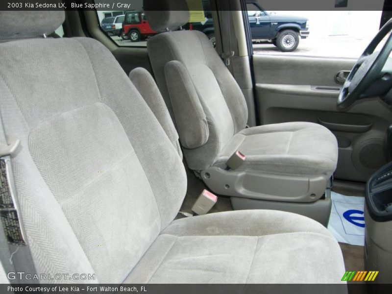 Blue Sapphire / Gray 2003 Kia Sedona LX