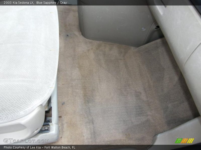 Blue Sapphire / Gray 2003 Kia Sedona LX