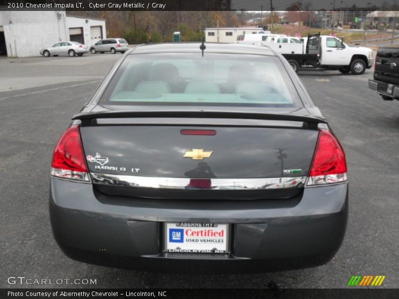Cyber Gray Metallic / Gray 2010 Chevrolet Impala LT