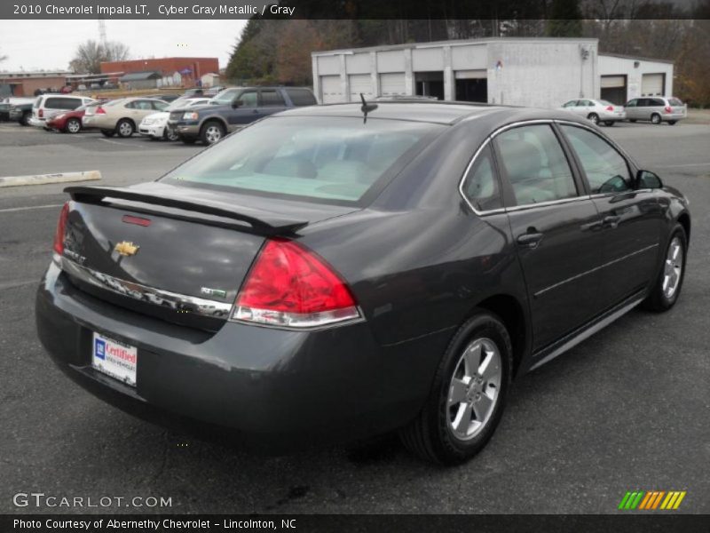 Cyber Gray Metallic / Gray 2010 Chevrolet Impala LT