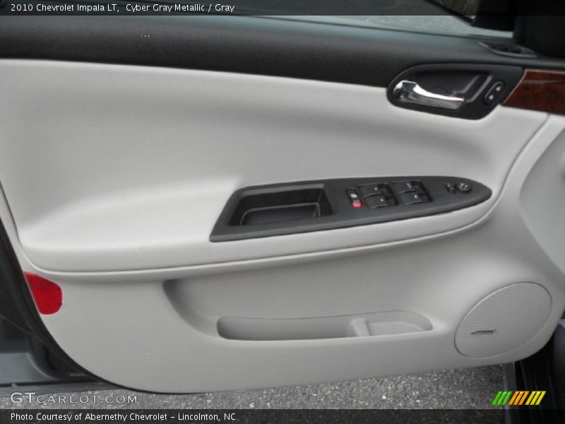 Cyber Gray Metallic / Gray 2010 Chevrolet Impala LT