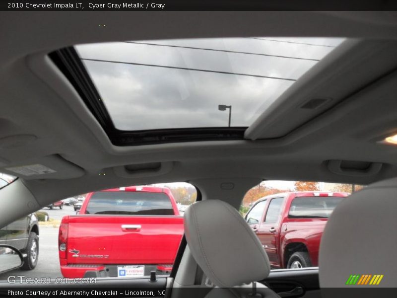 Cyber Gray Metallic / Gray 2010 Chevrolet Impala LT